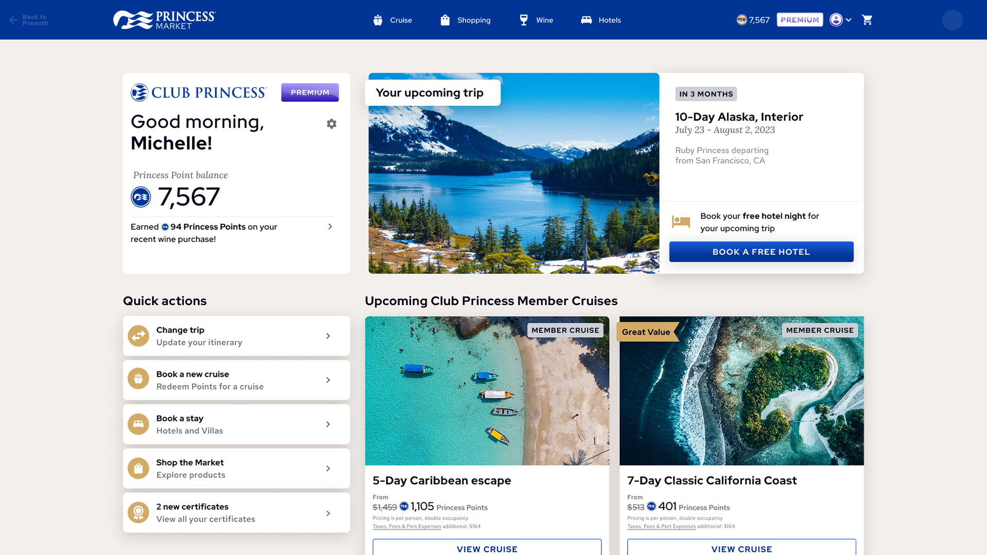 Account Page
