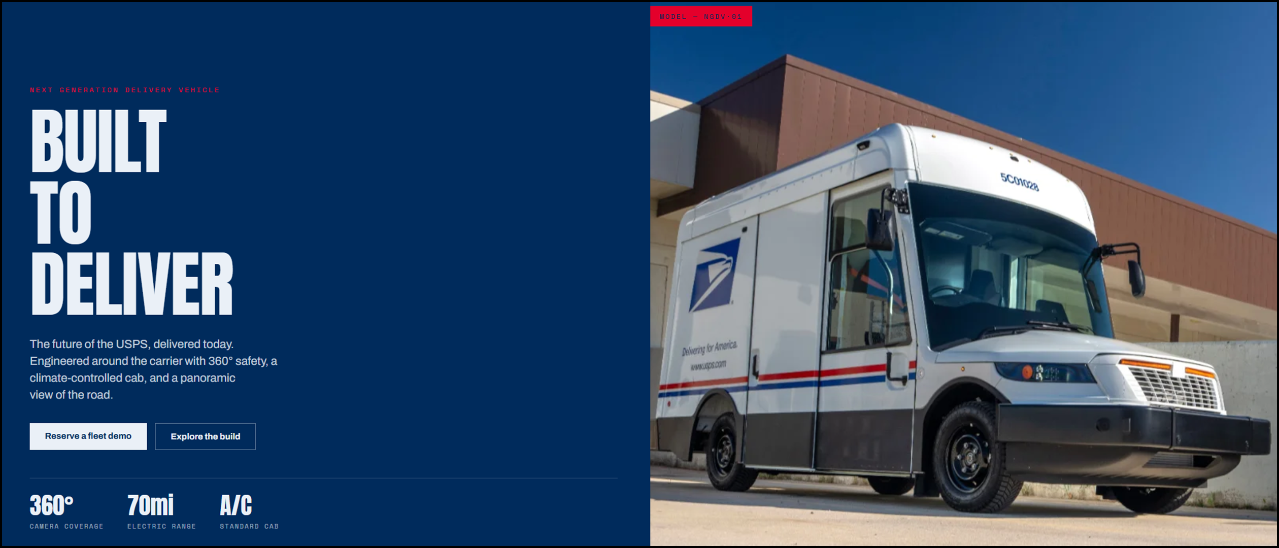 USPS NGDV Showcase